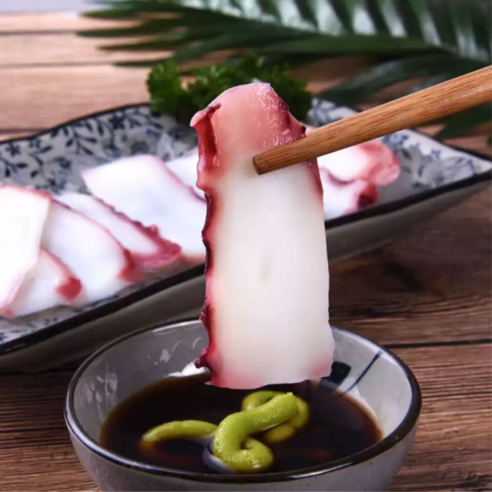 足即食刺身海鲜新鲜冷冻鲜活脚生海章鱼足3斤装