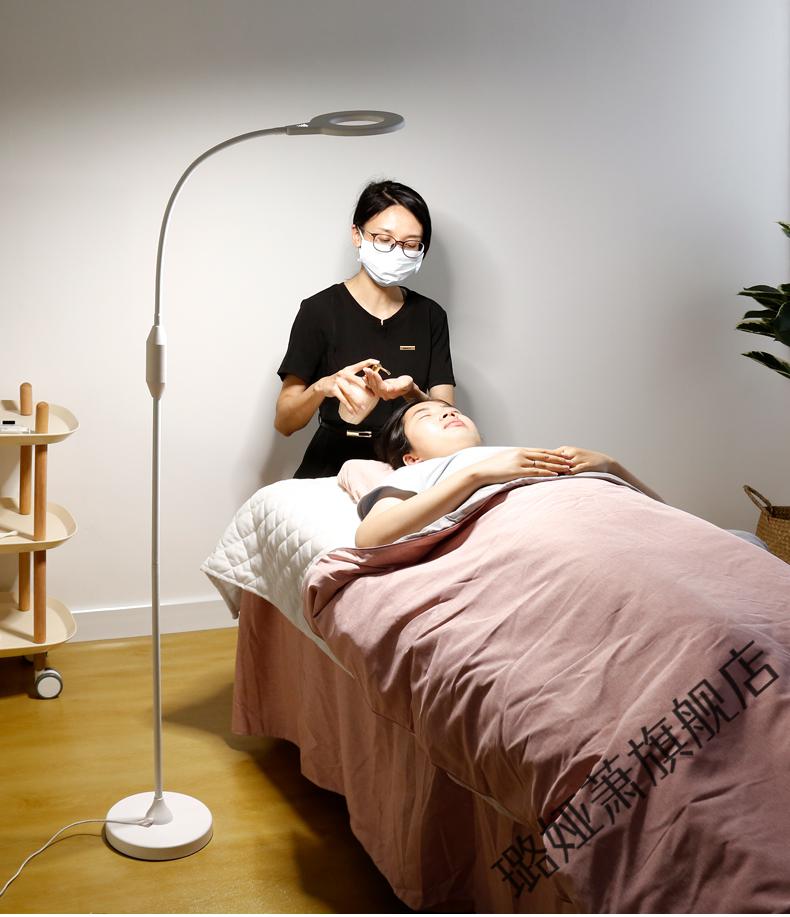 2022新款冷光灯美容院专用美容灯纹绣灯led落地灯简约美容院专用纹眉