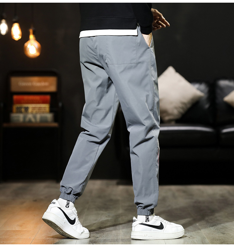 加绒运动裤男冬季加绒裤子男士运动裤男裤休闲长裤男装潮流卫裤秋冬