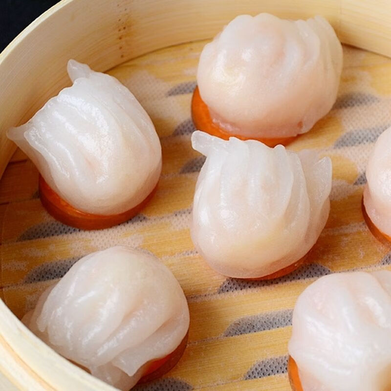 虾饺蒸饺煎饺养胃食品营养早餐懒人速食饺子辅食速冻批发水晶虾仁饺