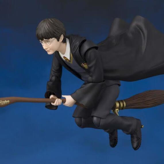 万代bandai版正shf哈利波特与魔法石哈利罗恩赫敏可动全新现货哈利