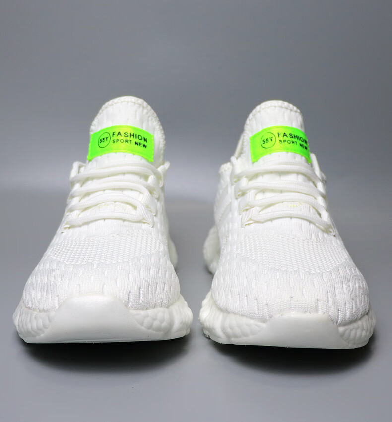 春秋男士运动鞋超轻泡沫底跑步鞋男鞋夏季踩屎感剪标软底大码跑步爆米