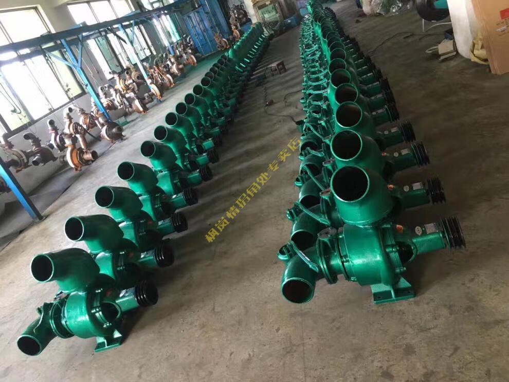 抽水机农田灌溉用柴油机拖泵正宗创民高扬程大流量双叶轮离心水泵 2寸