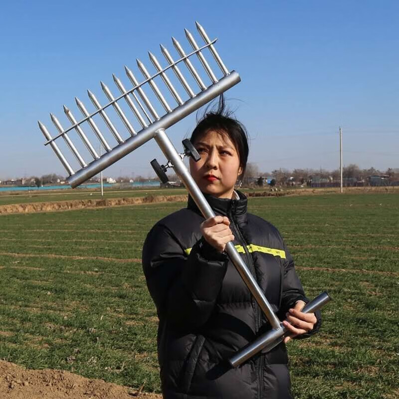 种葱神器栽葱打洞器自动打孔农用工具插葱种大葱洋葱种菜栽苗叉子 14
