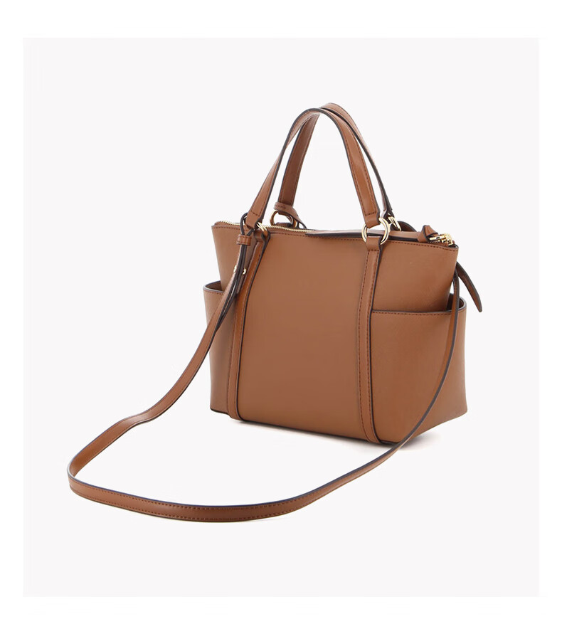 michaelkorsmk女包momad系列女士皮革手提斜挎包托特包30t0gnxt1棕色