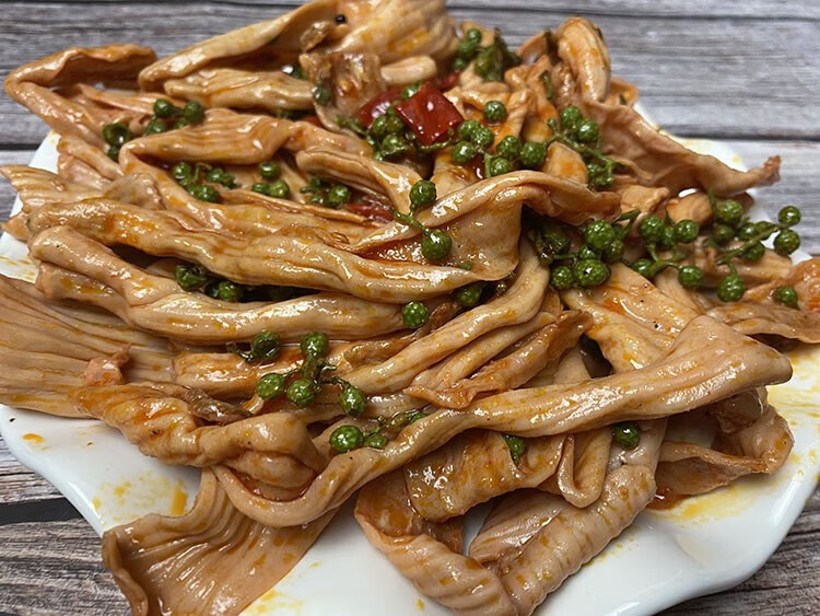 藤椒麻辣鸭板肠脆肠鸭肠食管卤味熟食即食5斤酒店凉拌菜袋装零食 鸭板