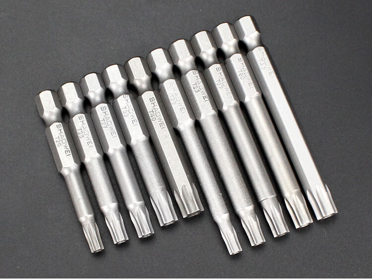 螺丝刀内外六角批头手电钻强磁梅花手电钻风批头电动套装50mm 65mm*t