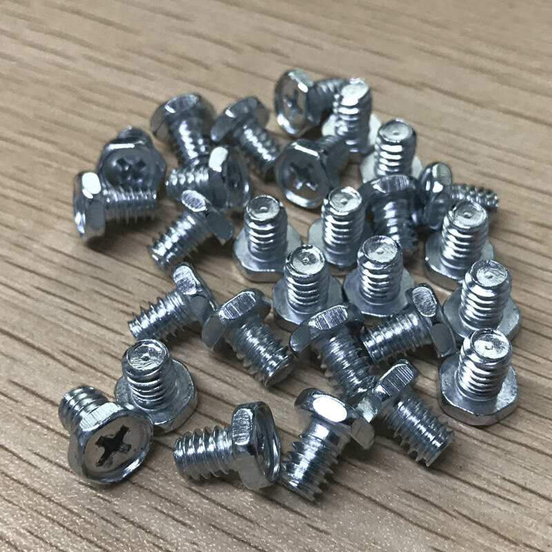 芝卡洛6866mm摄像头通用螺丝摄像机铝支架固定螺丝监控塑料支架螺丝