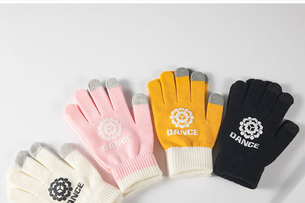 趣仕达新品舞立方手套手套女冬可爱韩版学生潮流防寒加绒保暖触屏舞萌