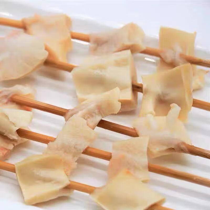 牛心管串30串袋烧烤牛心管串牛黄喉切片串鲜冻牛心管牛心管串30串