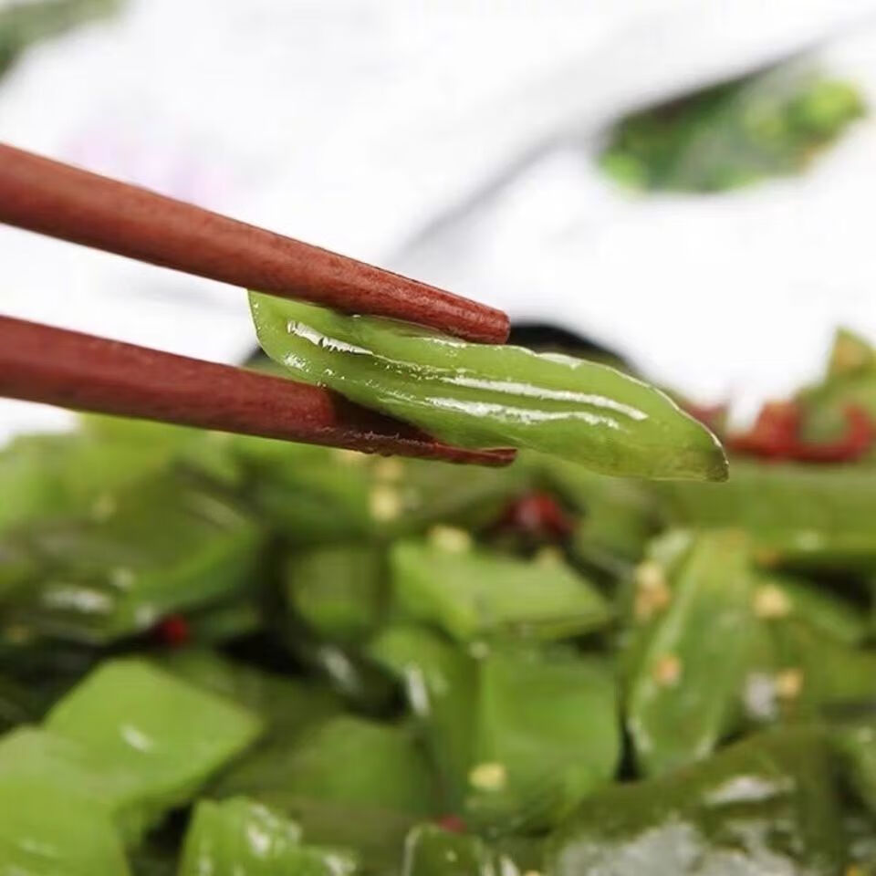 300g/400g 梗段香辣即食海白菜下饭菜大连特产厚海带零食咸菜 亿海