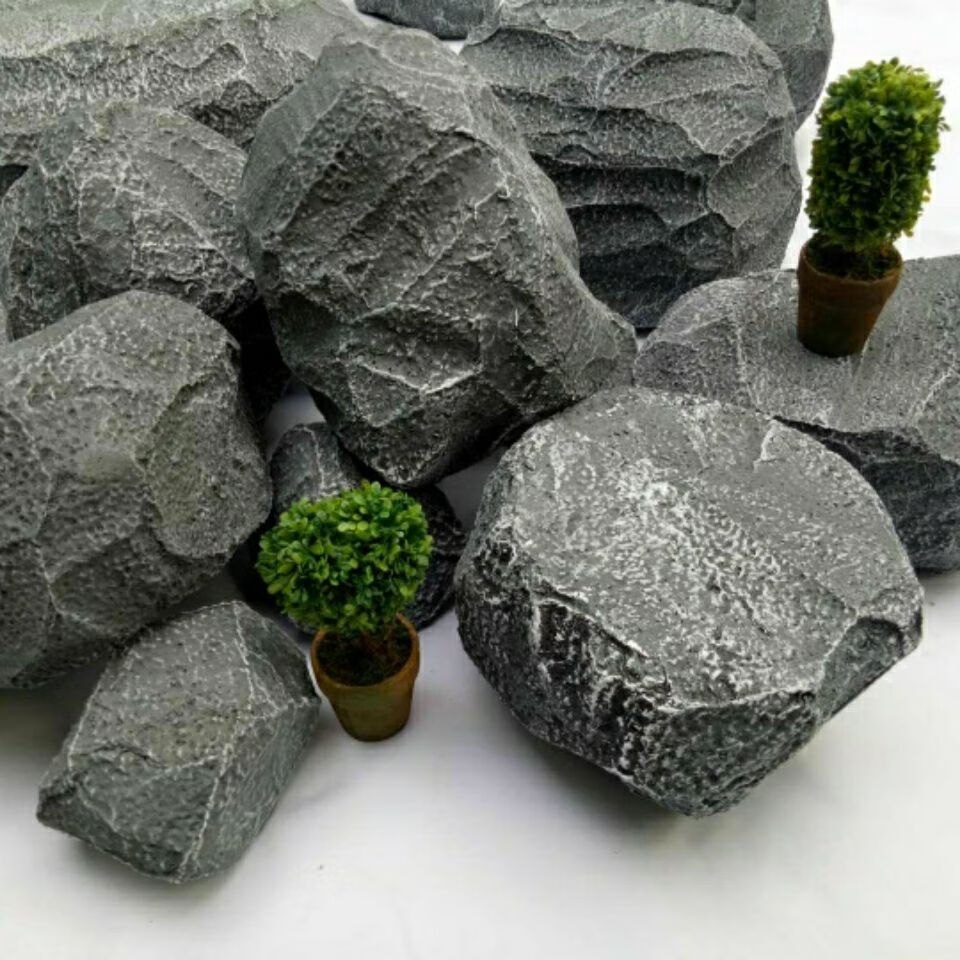 裴佳定制仿真泡沫石头道具舞台造景影视假石头假山假石头泡沫30厘米