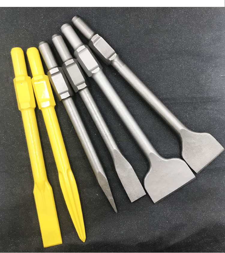 65大电镐镐头凿子95镐钎加长加宽尖扁铲专打水泥石头破碎电锤钻头