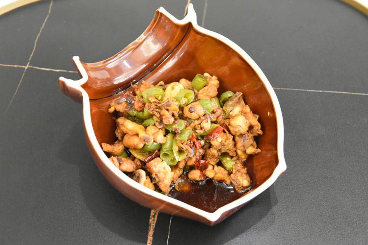 老式菜盘子 炒鸡专用特色盘子农家乐餐具饭店商用餐厅老式半坛私房菜