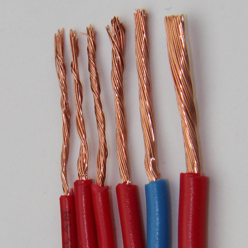 1平方15平软线25平方铜芯电线03mm0754平6810平方铜线6平方一米价