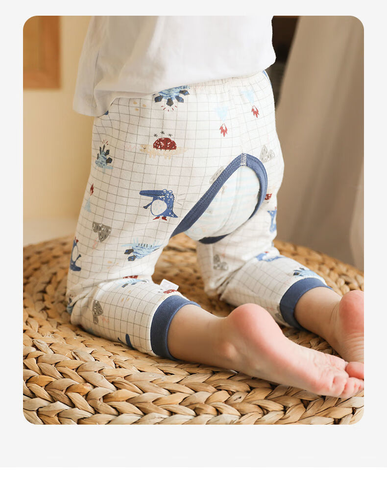 圣诞节礼物迪士尼1-3-6岁小孩子穿的宝宝开裆裤婴儿裤子已开裆方便穿