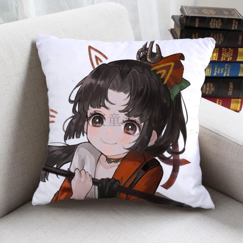 康童新英雄云缨周边抱枕王者荣耀新皮肤来图定制男女生礼物床靠枕头