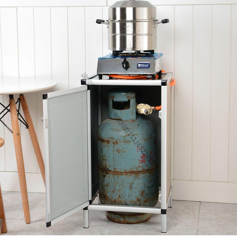 铝合金柜子煤气瓶柜煤气罐柜液化气罐柜厨房灶台柜餐边柜茶水柜水桶柜