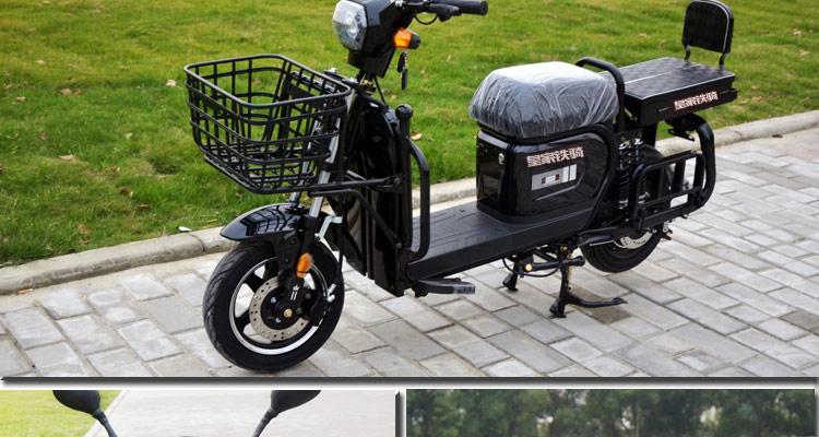 可上牌外卖送餐小骆驼电动车载货拉货电瓶车快递大力神铁骑整车20安锂