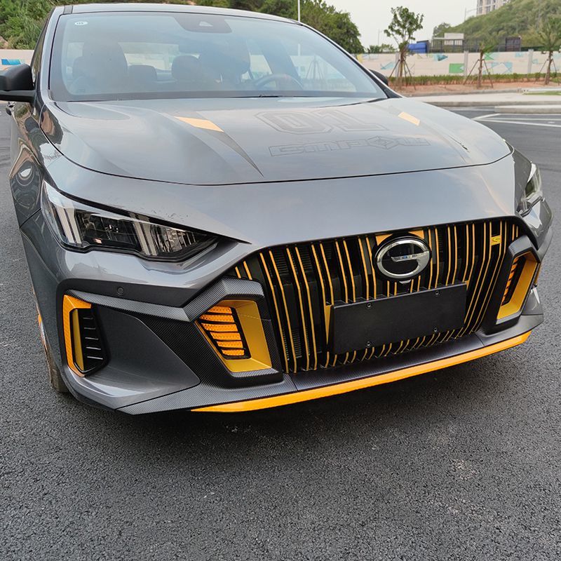 21款广汽传祺影豹中网改装贴纸 影豹专用车头前脸外观车标装饰贴 影豹