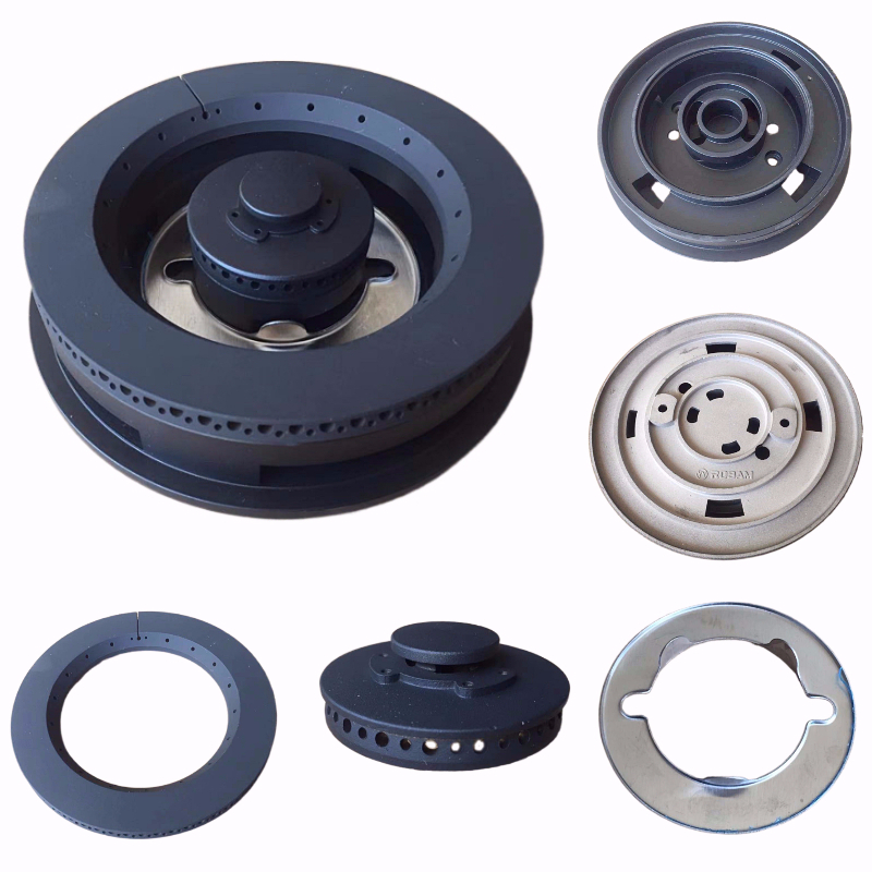 适合老板燃气灶煤气灶7g12炉头分火器火盖铜盖灶头炉灶具维修配件