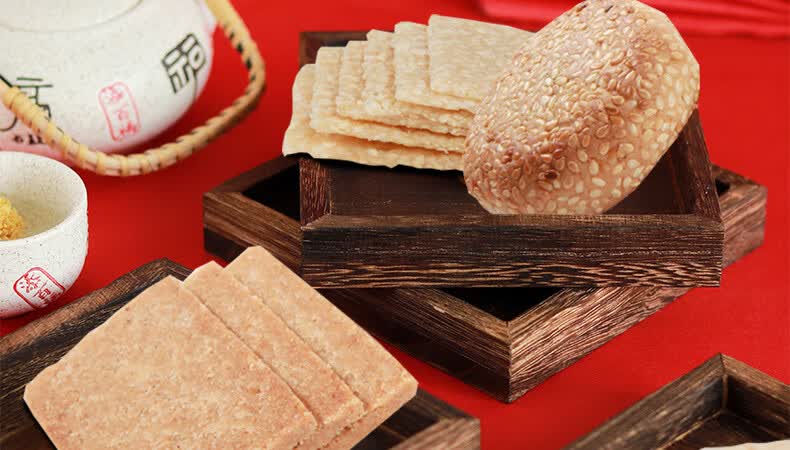 四大名点安徽合肥特产年货节日糕点过年送礼走戚春节礼盒 四大名点658