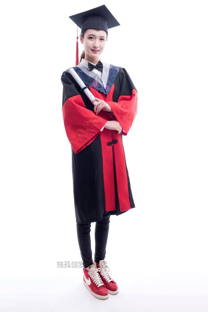 学士服硕士服毕业服本科学位服工科博士服文科医科毕业照服装大学生