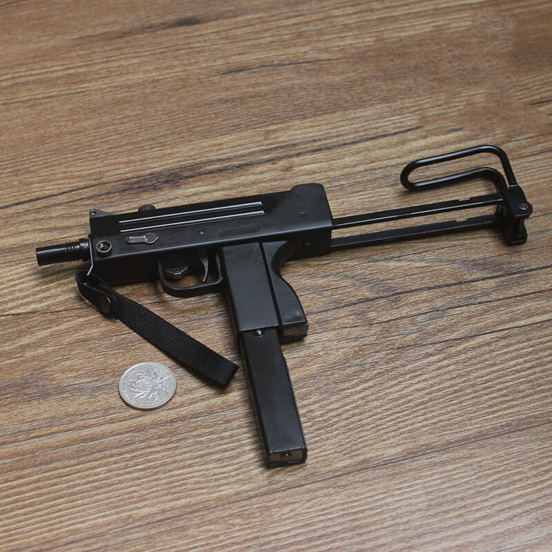 uzi乌兹玩具枪1205全金属可抛壳英英格拉姆m10冲锋仿真玩具合金枪可