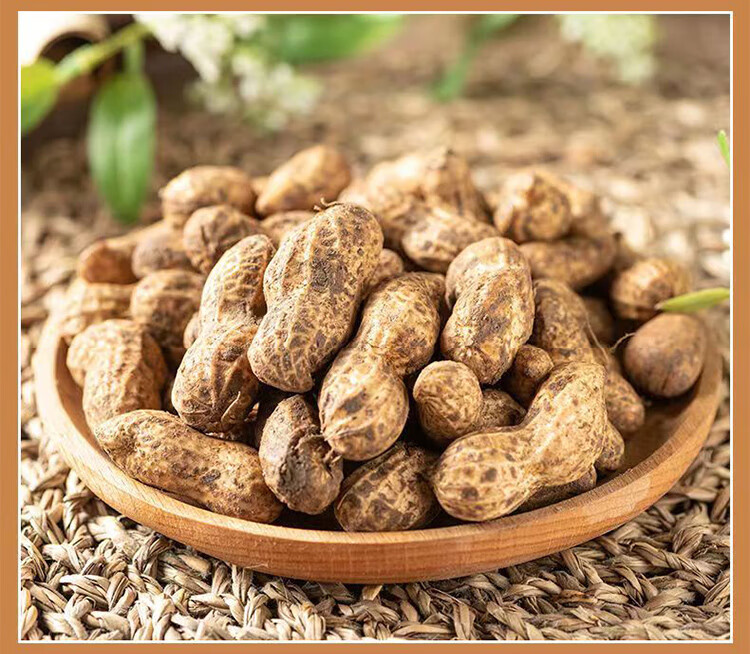 农家自种鲜花生 带壳花生米当季蔬菜水煮花生 湿花生5斤精选【图片