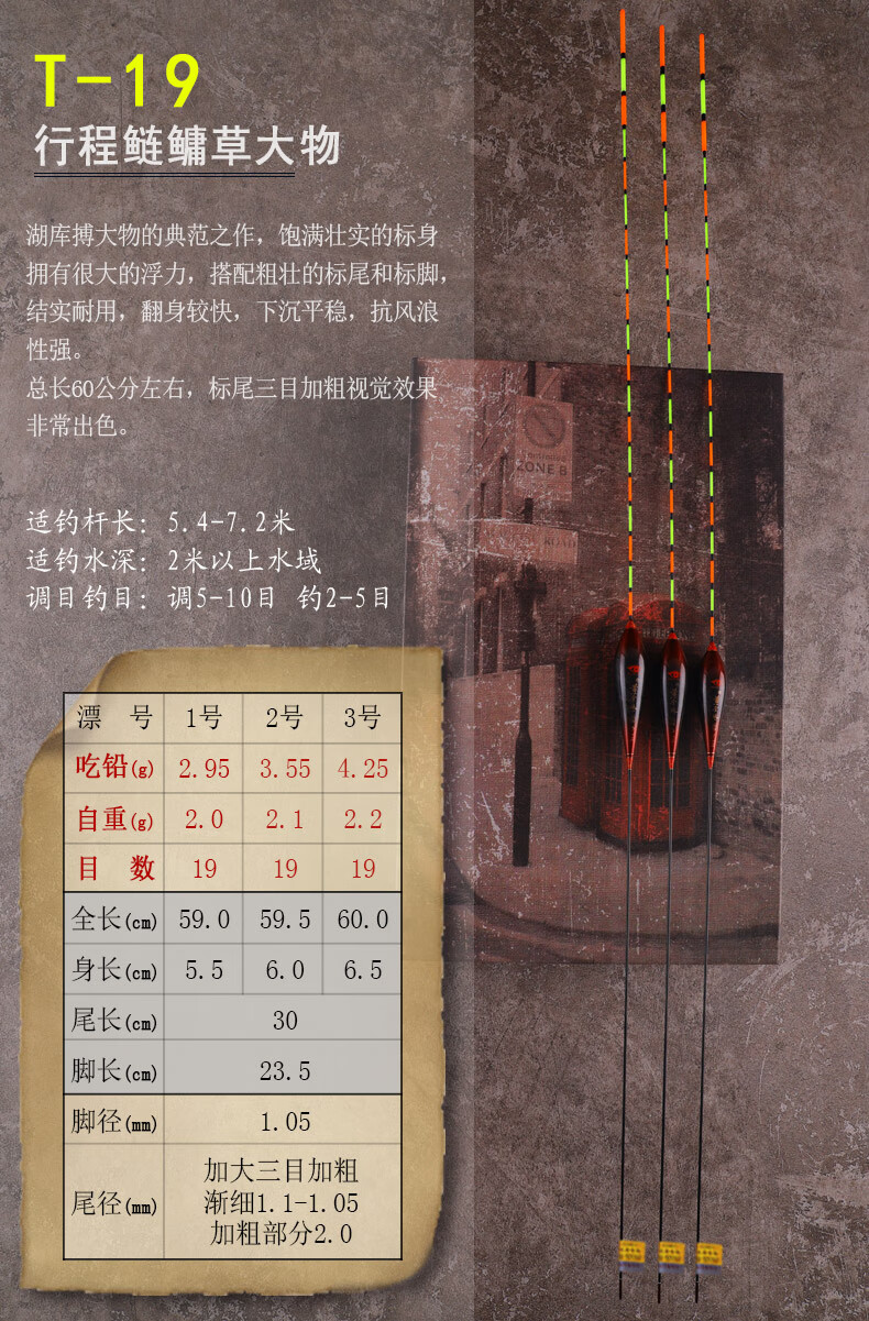 黄金眼行程截口浮漂鲢鳙鲫鱼漂高灵敏官方水滴枣核型浮漂醒目 t-01
