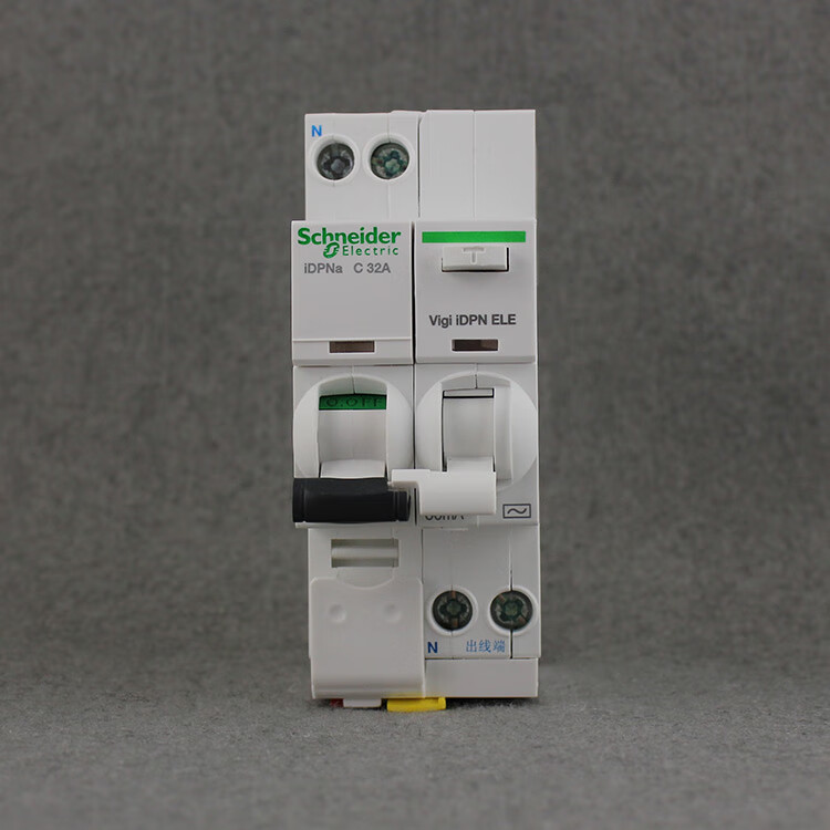 施耐德空气开关带漏保dpn两位漏电保护器ic65n空开官方店官网 25a 1p