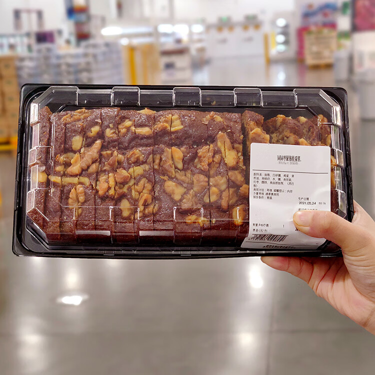 山姆超市 枣泥核桃蛋糕520g 早餐口感甜软 枣泥糕 1盒 全国其他省