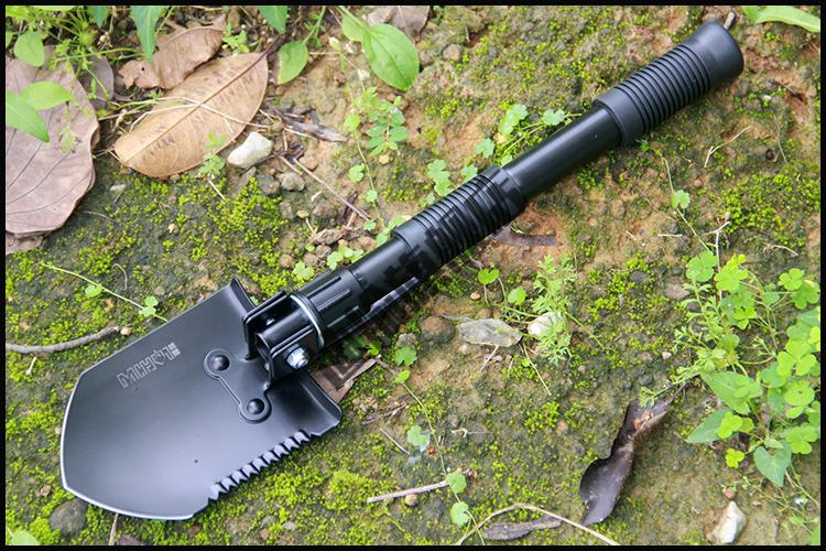 工兵铲德国进口多功能铁锹小号折叠铲子便携式军工铲锄头户外钓鱼车载