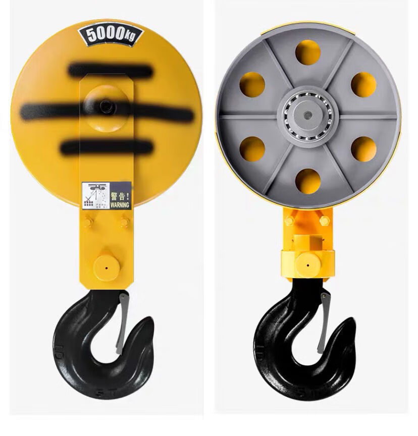 钢丝绳电动葫芦吊钩行车天车下钩吊具起重配件导绳器卷扬机滑轮车 s78