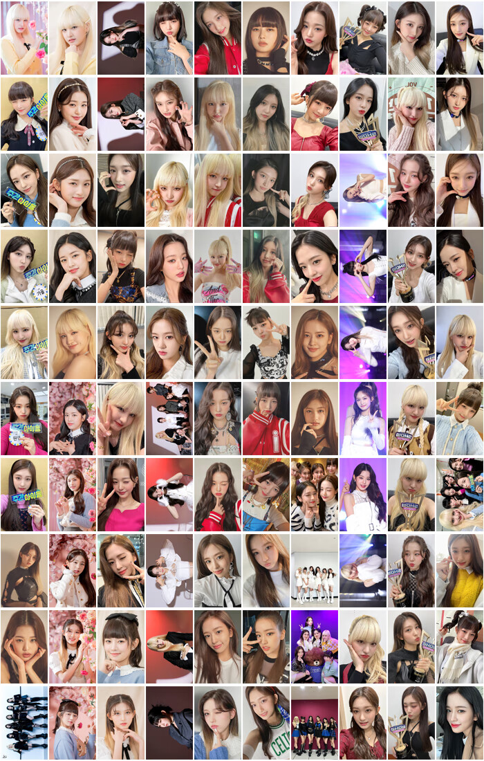 韩国女团ive周边小卡应援卡照片卡周边卡lomo卡100张不同款德国小卡