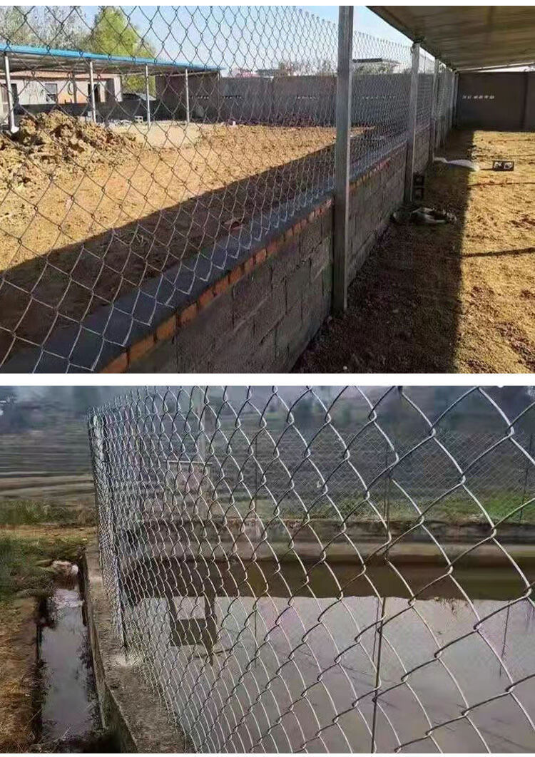 镀锌铁丝网围栏菱形勾花网果园养殖栅栏防护网养鸡护栏防护隔离网 2.