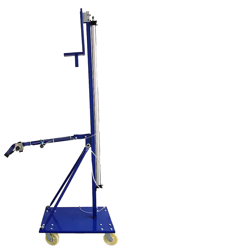 定制适用三联动电锤支架自动升降打眼机可移动吊顶上丝打孔神器气动架