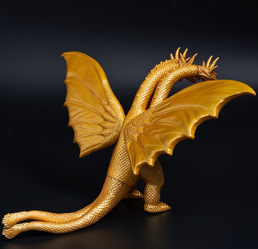 哥斯拉大战金刚玩具机械三头龙恐龙公仔玩偶模型周边摆件关节可动电影