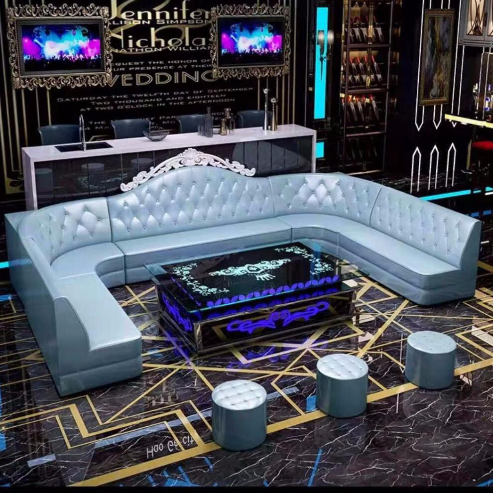 捷翔ktv沙发定制酒吧包厢卡座歌厅音乐厅夜总会酒吧包厢l型u型转角