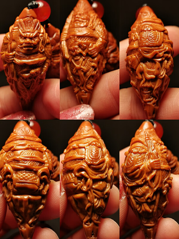 京选品质橄榄核四大天王橄榄核雕手串四大天王风调雨顺东南西北男士