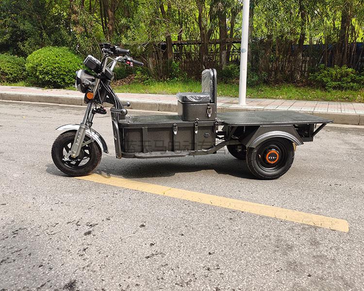 巨霸新款载重王三轮车大力神电动车送快递车拉货载货6072专用车升级