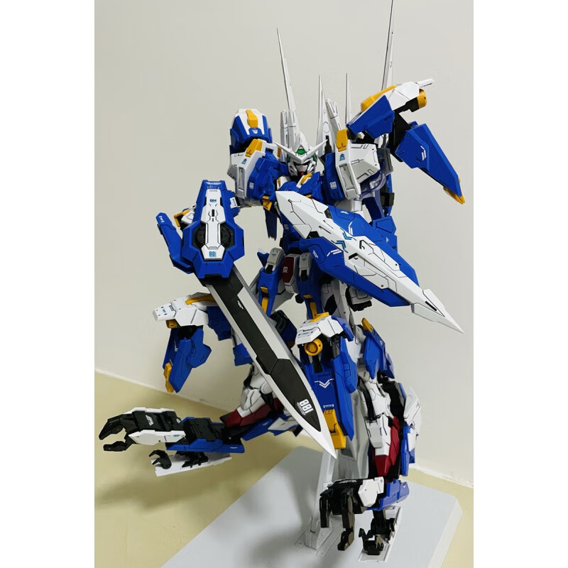 定制现货大班mg1100mb样式带r2r3拼装模型玩具现货8808mg雪崩能天使带