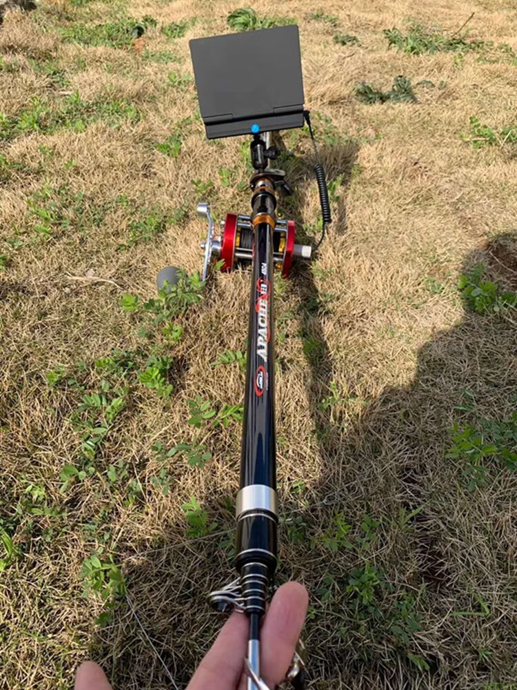 可视锚竿新款阿帕奇3代9代高碳抛竿钓鱼竿海竿远投竿鲢鳙杆锚渔竿可视