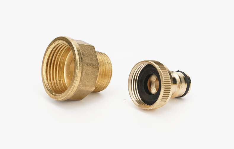 万能水龙头接头快接水管软管接口对接器标准洗衣机进水嘴配件水枪 铜