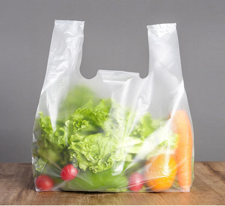 塑料袋批发食品袋方便袋定制一次性背心袋购物袋白色打包袋袋子黑色