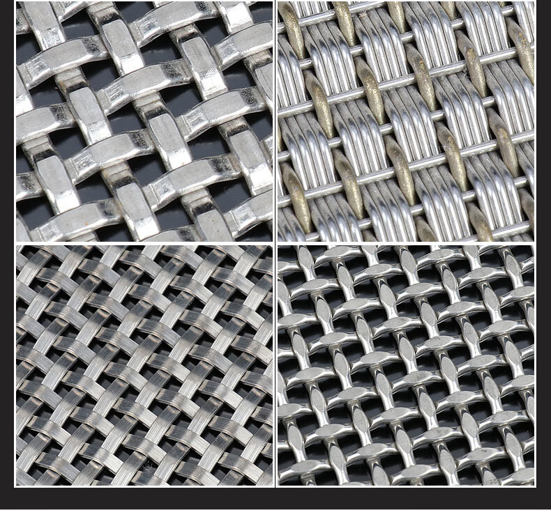 syezyo轧花网304不锈钢筛网钢丝网编织网方格加粗网栅网片大格金属孔