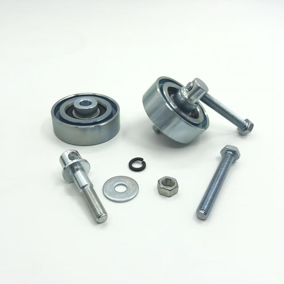 适配东风货车配件东风天龙空调皮带压紧轮天锦大力神压带轮张紧轮 带