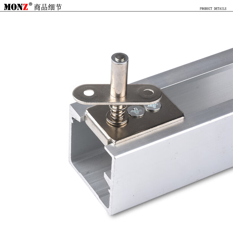 五金折叠推拉门五金配件天地轴万向转轴旋转门转轴固定器t1款天地轴