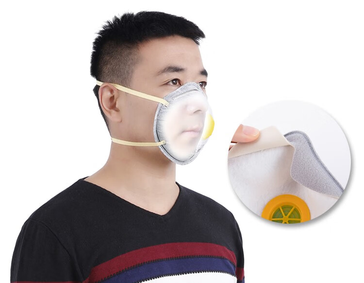 防尘口罩防工业粉尘高效打磨口鼻罩杯型头戴式n95口罩工业防尘肺 高效