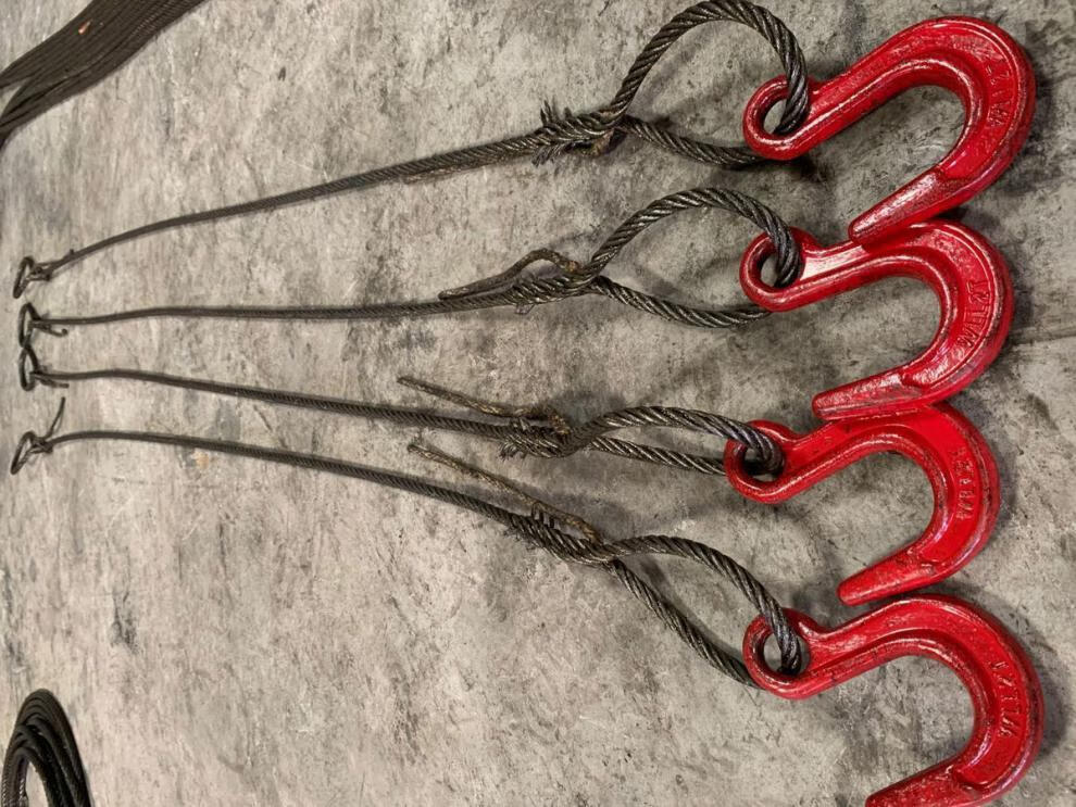 适用插编钢丝绳拖车起重吊装钢丝绳吊具索具编头子起重钢丝吊绳油丝绳